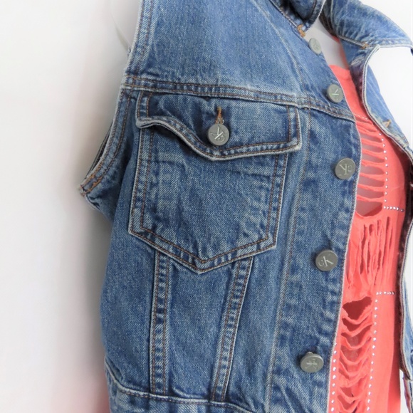 Calvin Klein Jackets & Blazers - CLEARANCE Vintage Calvin Klein Denim Vest